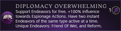 Diplomacy Overwhelming (AdvancedStart) Diplomacy Overwhelming (AdvancedStart)