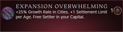 Expansion Overwhelming (AdvancedStart) Expansion Overwhelming (AdvancedStart)